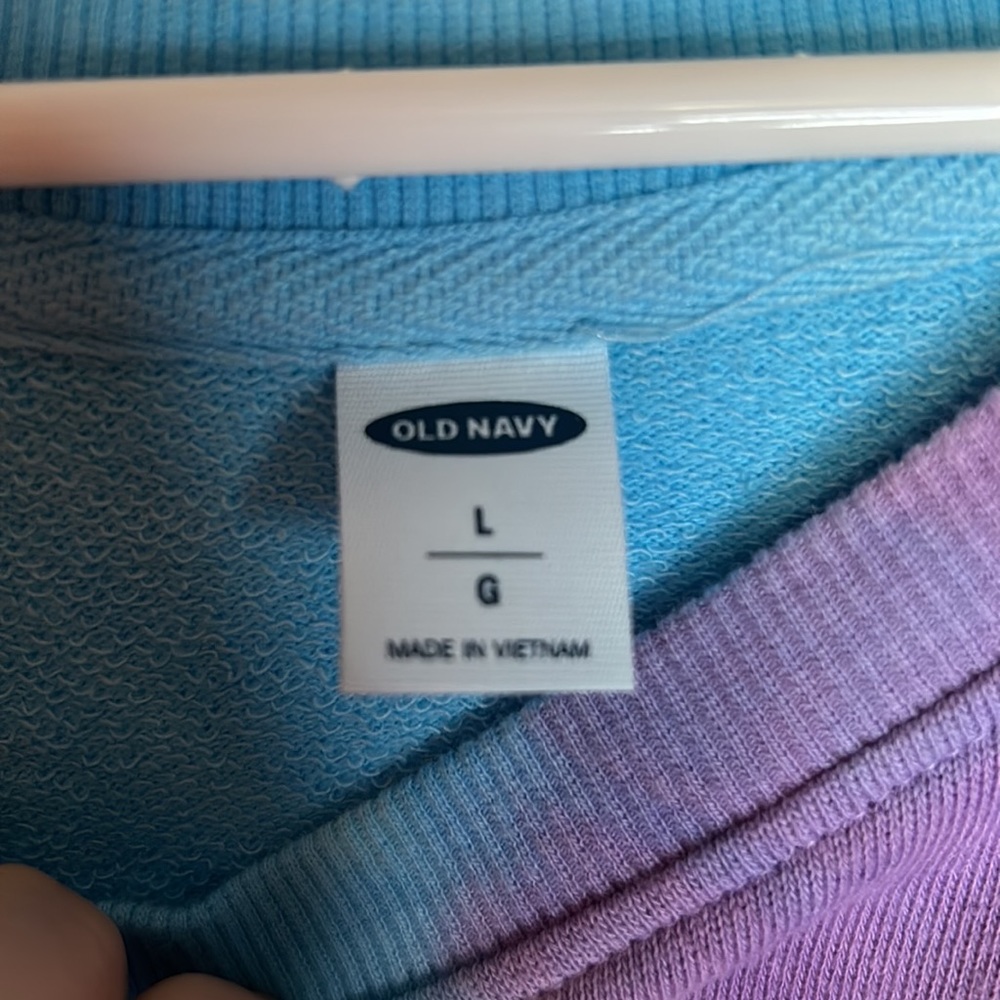 Old Navy Cropped Tie Dye Sweater - Picture 4 of 4